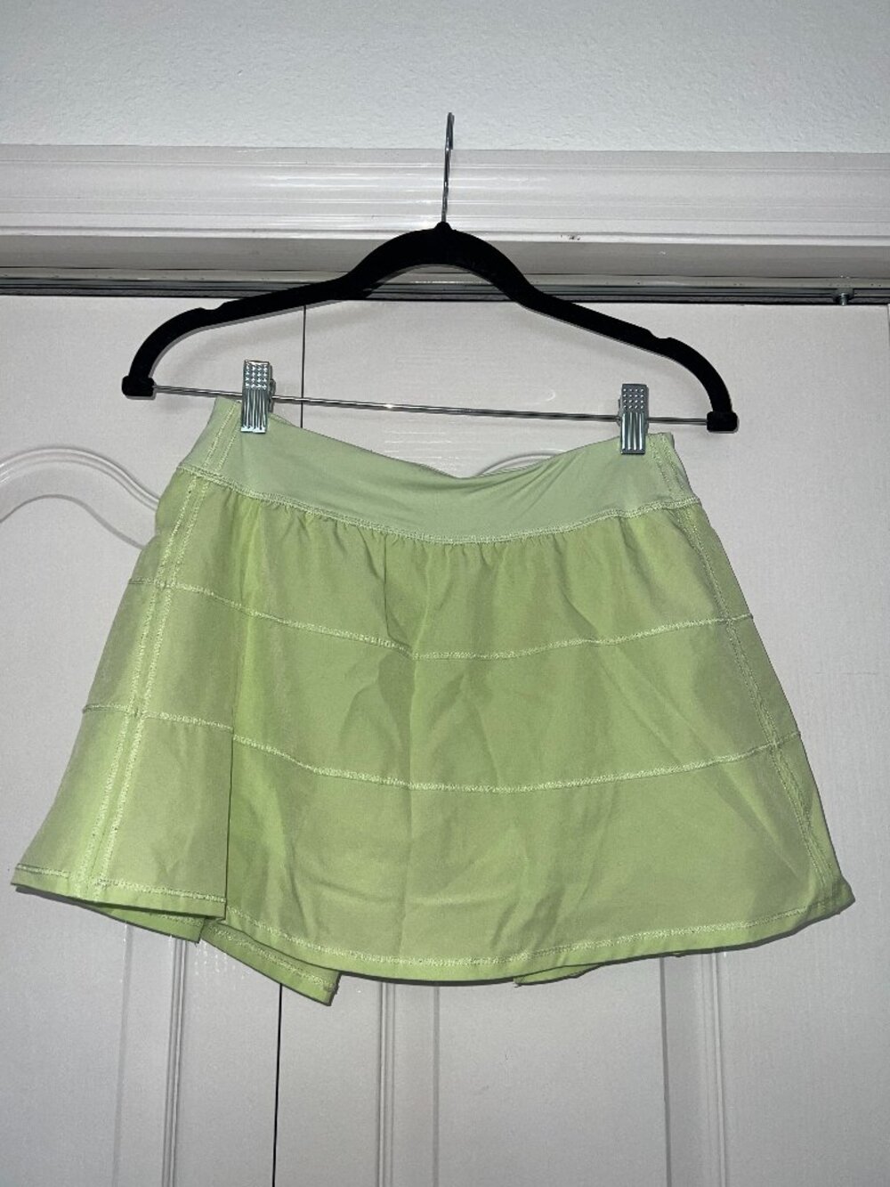 Gianni Bini light lime green tennis skirt.